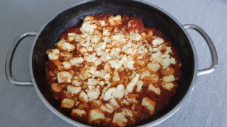 Garnelen Saganaki