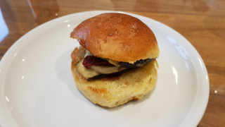 Auberginen Burger