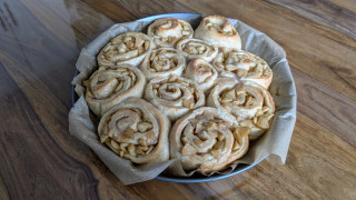 Apfel-Zimt Schnecken