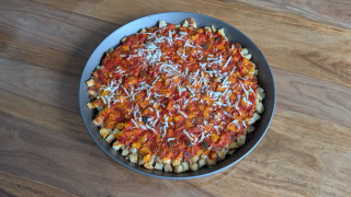 Pizza di Pane Raffermo Pizza di Pane Raffermo